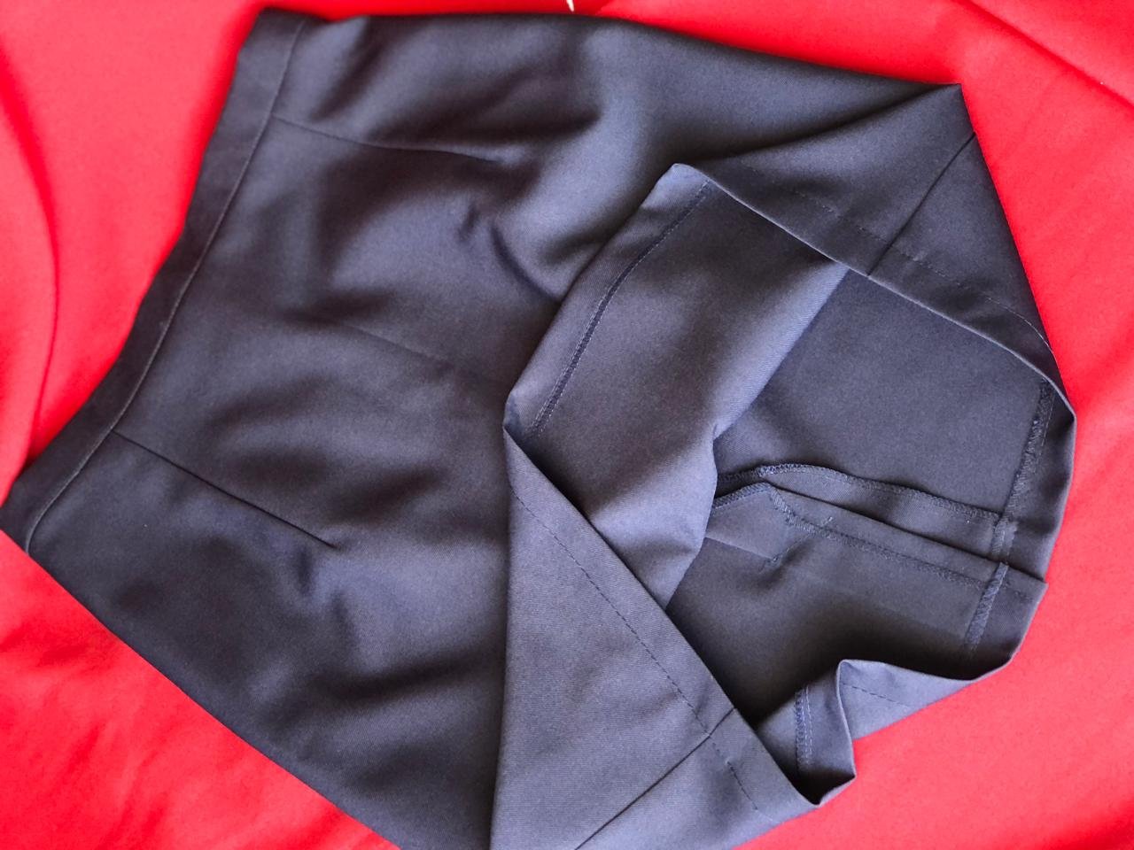 Rok en blazer in navy